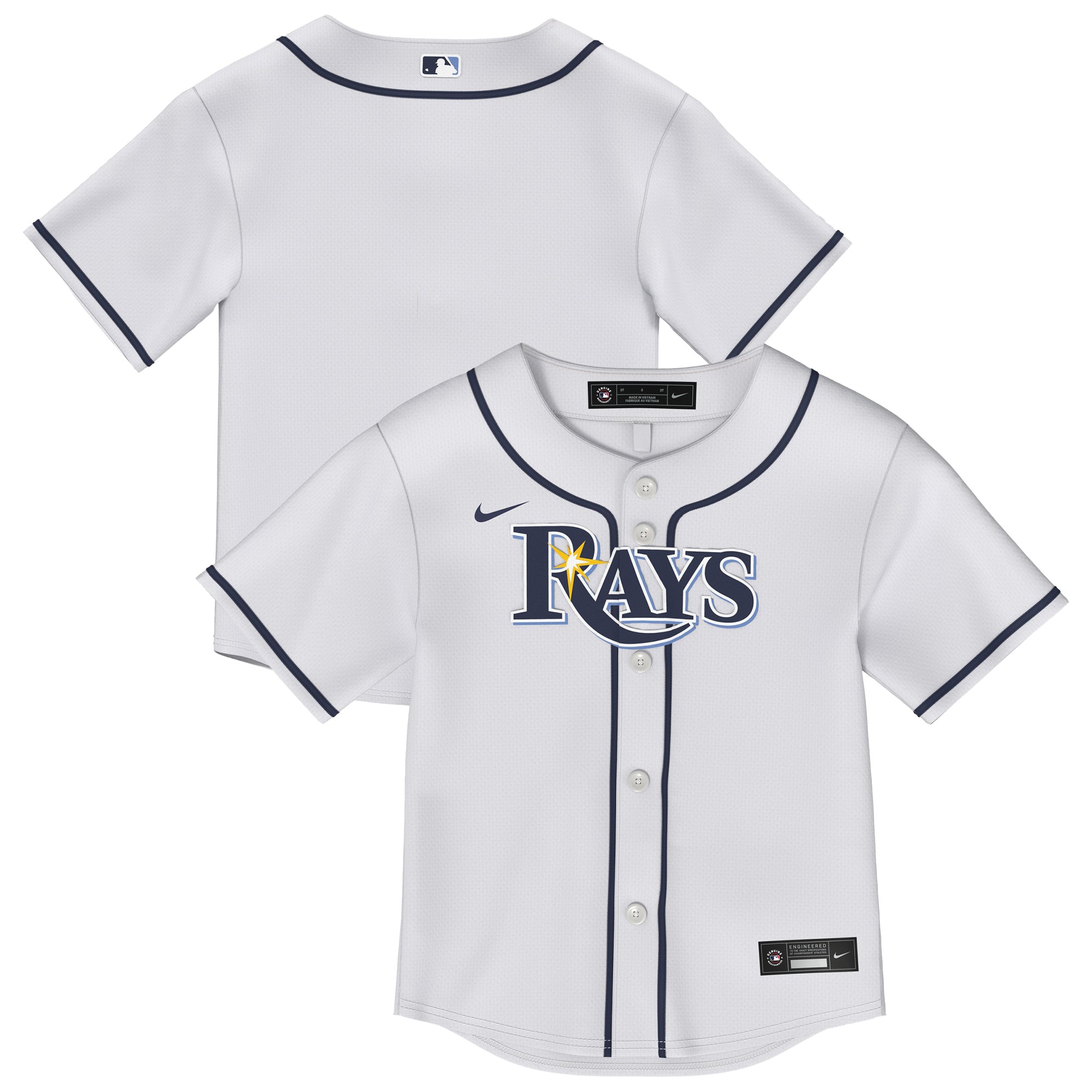 Infant Tampa Bay Rays White Home Replica Jersey