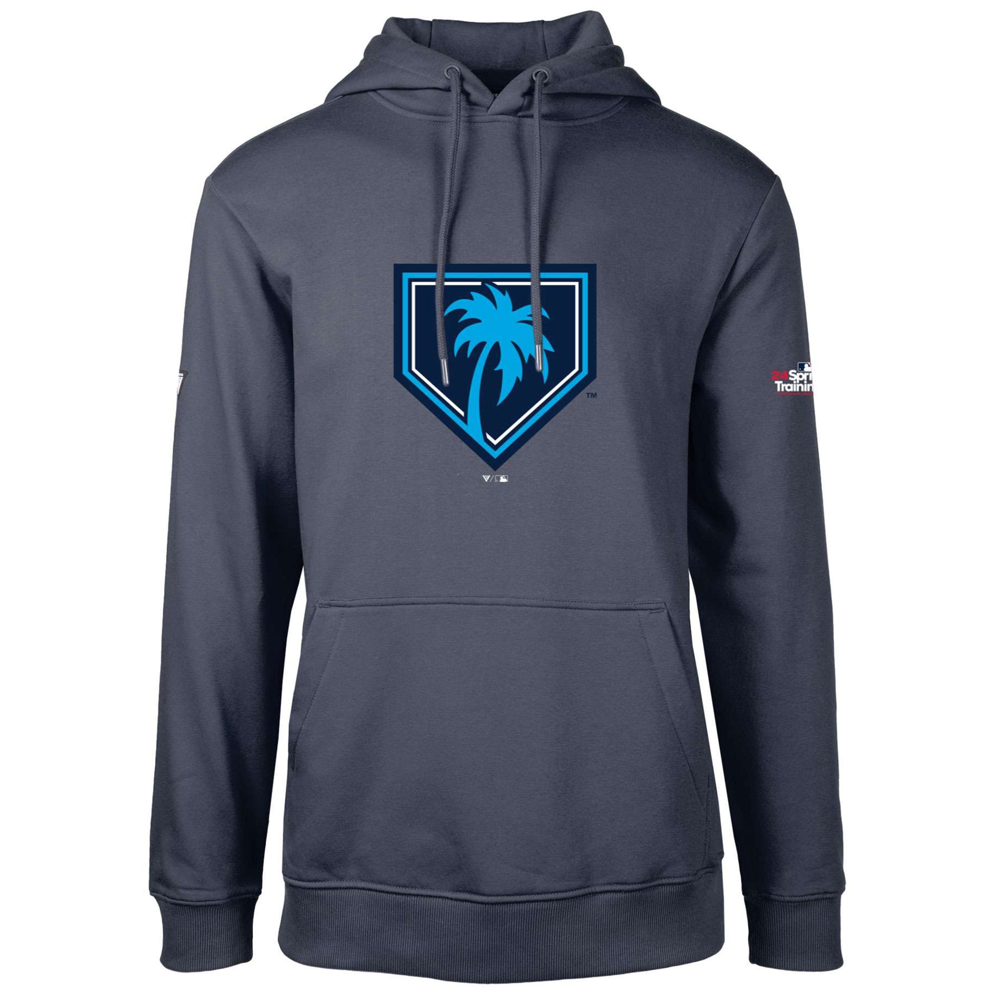 Men's Grapefruit League Levelwear Navy 2024 Spring Training Podium Fleece Pullover Hoodie