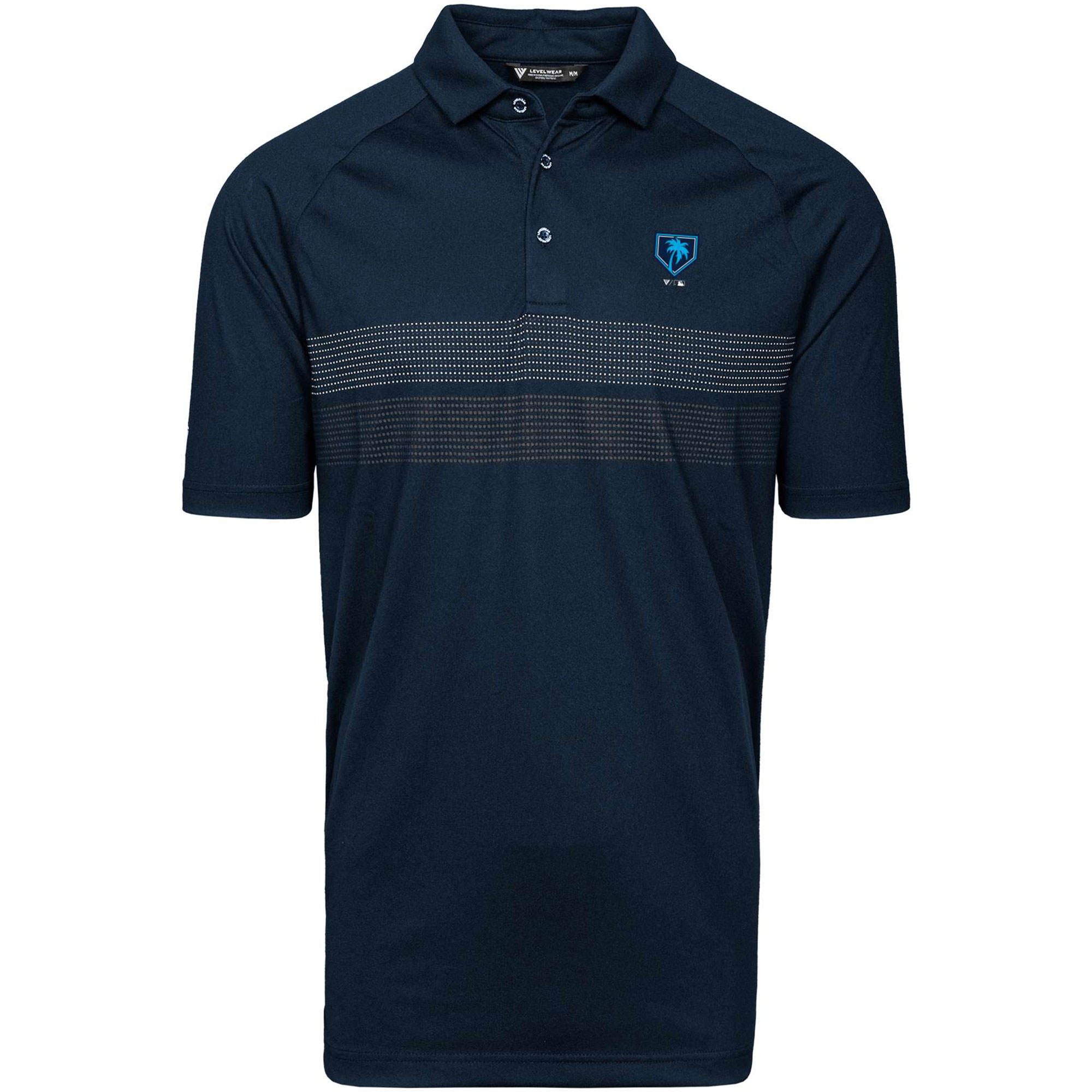 Men's Grapefruit League Levelwear Navy 2024 Spring Training Raglan Mason Polo