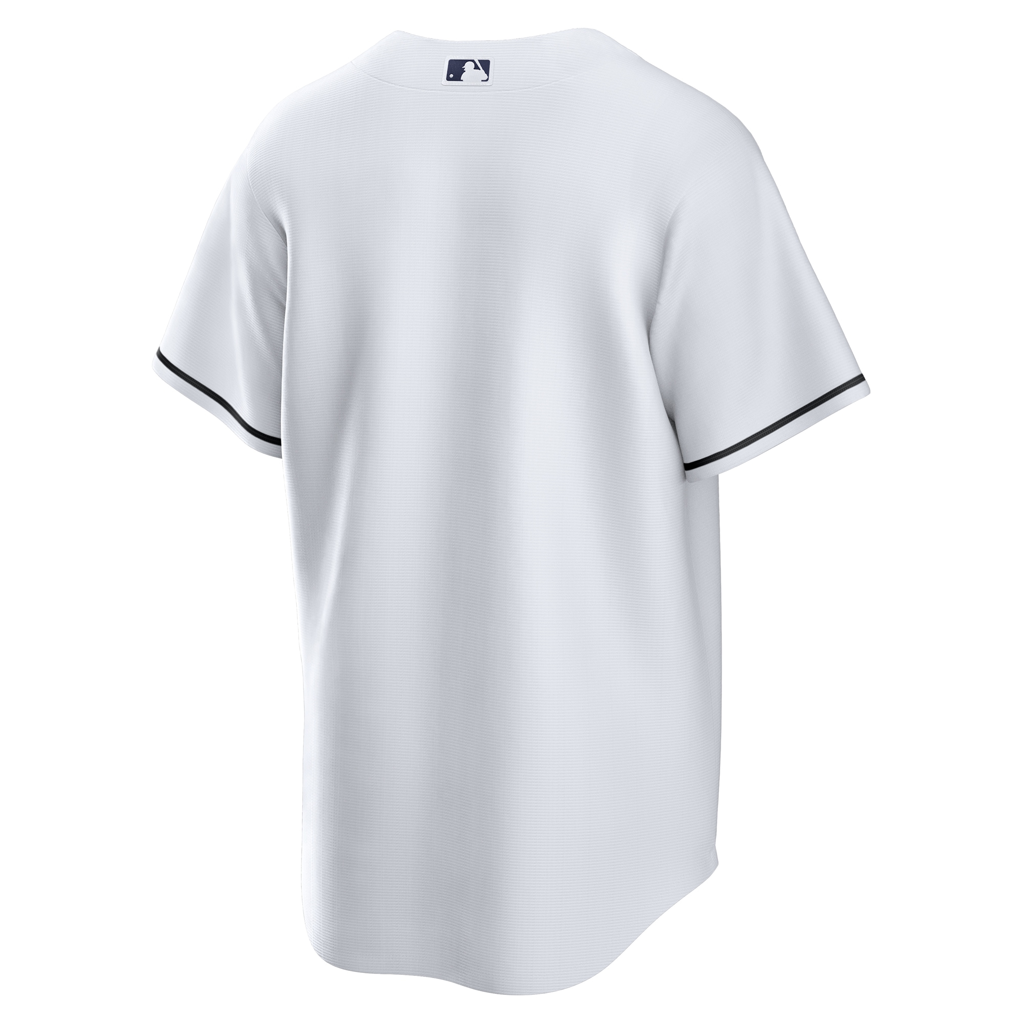 Men's Tampa Bay Rays Nike White Home Replica Team Jersey - Image 3