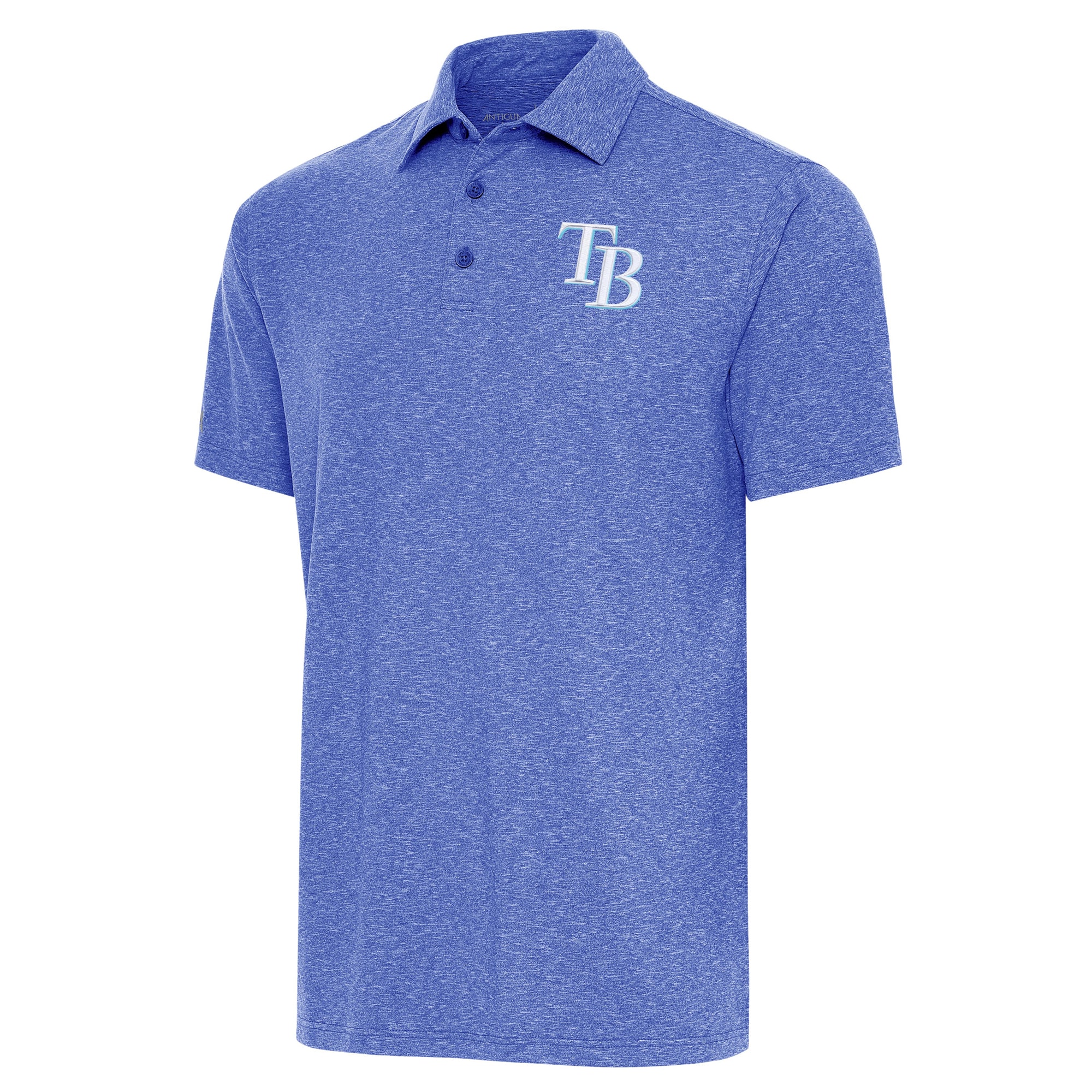 Men's Tampa Bay Rays  Antigua Heather Royal Par Polo