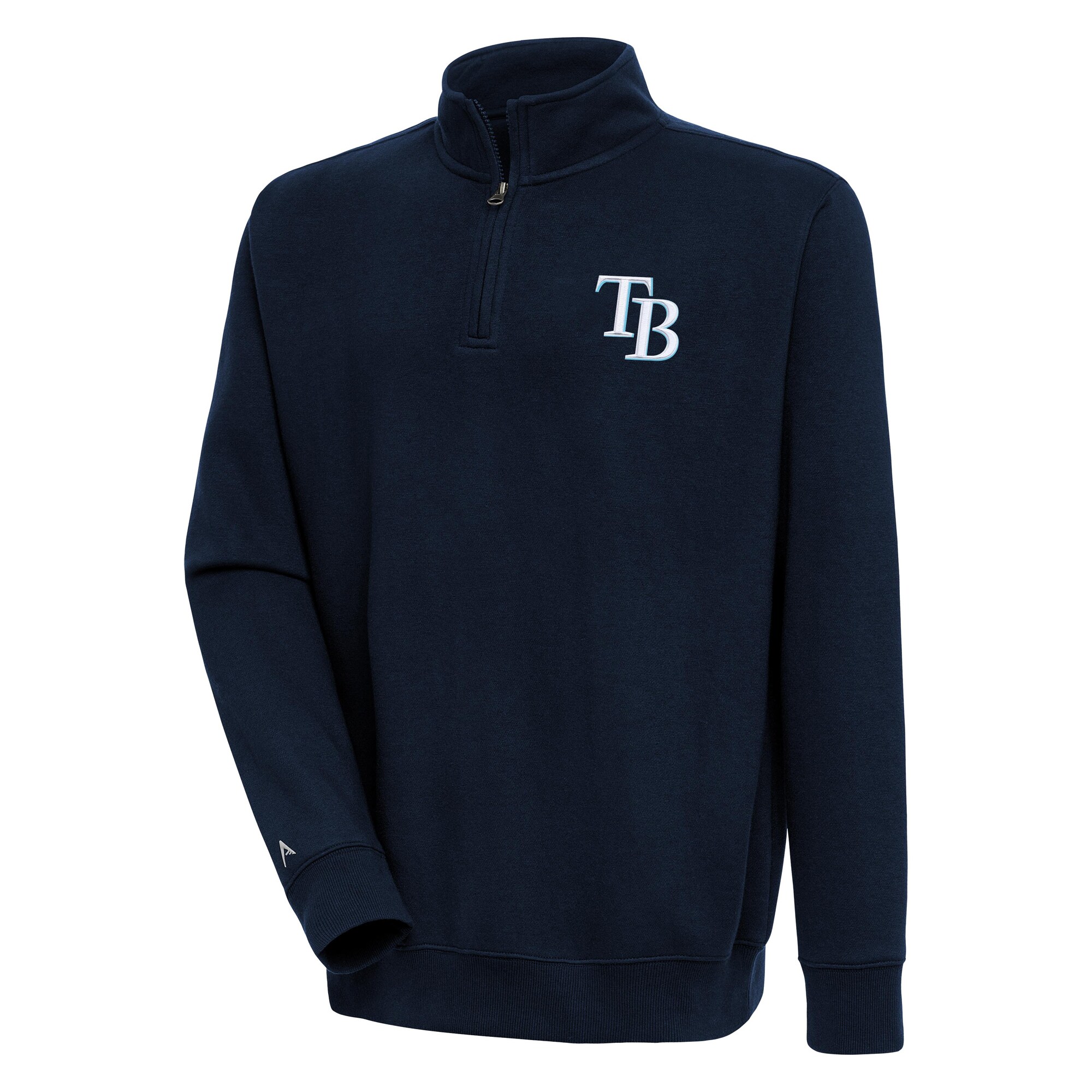 Men's Tampa Bay Rays  Antigua Navy Victory Quarter-Zip Pullover Top