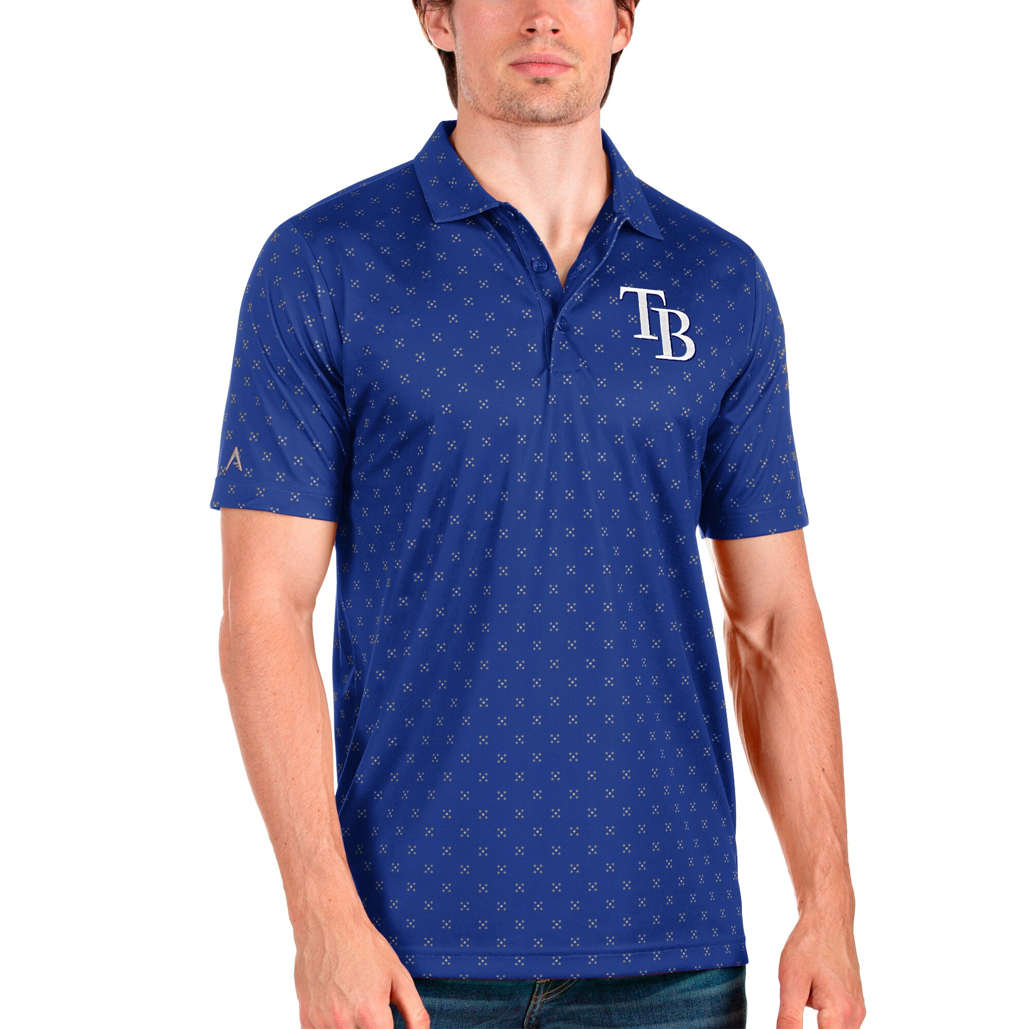 Men's Tampa Bay Rays Antigua Royal Spark Polo