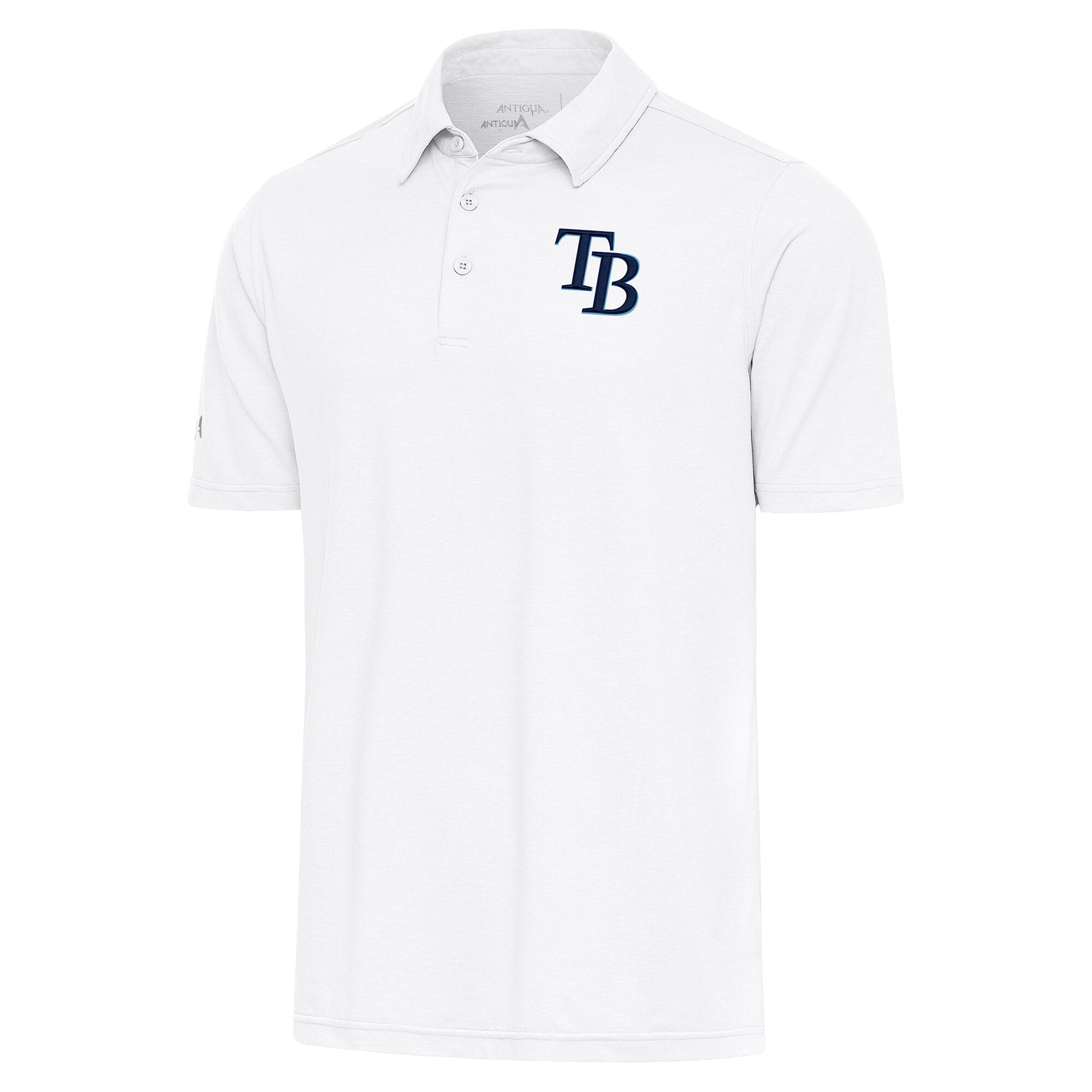 Men's Tampa Bay Rays  Antigua White Par Polo