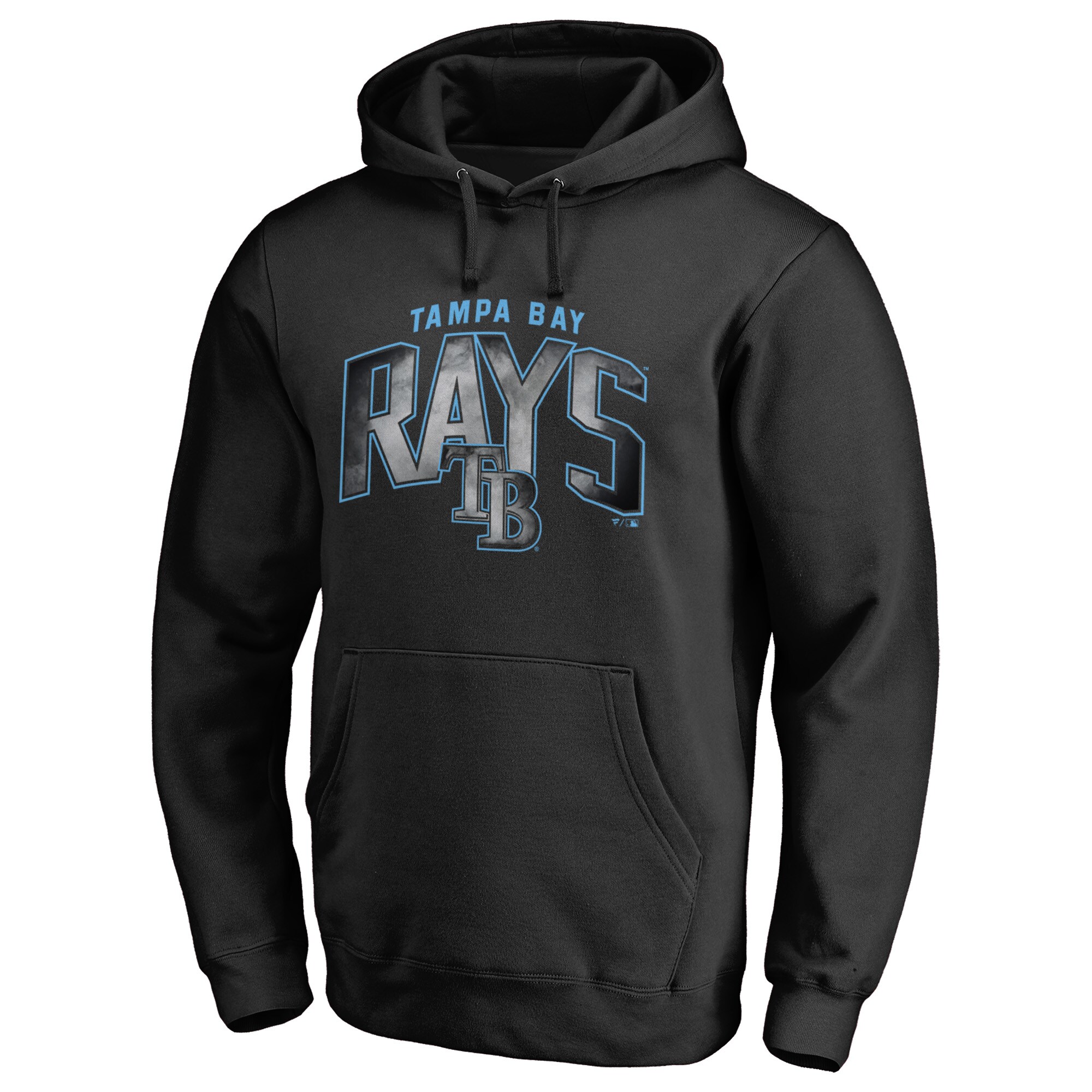 Men's Tampa Bay Rays  Branded Black Arch Smoke Pullover Hoodie