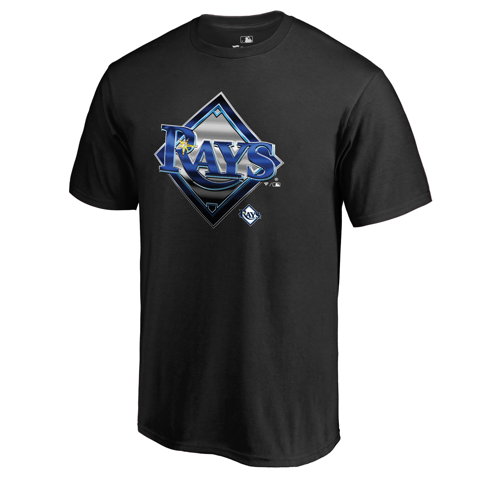 Men's Tampa Bay Rays  Branded Black Midnight Mascot T-Shirt