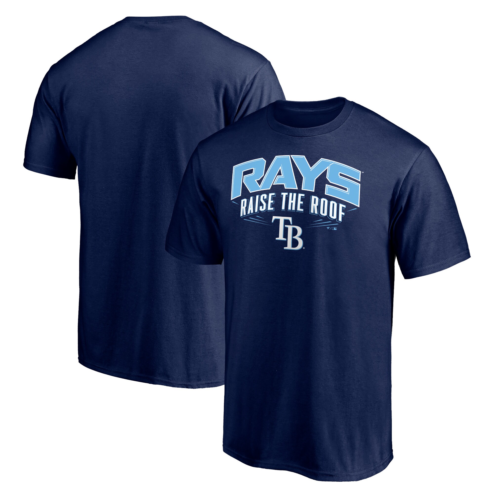 Men's Tampa Bay Rays  Branded Navy Raise The Roof T-Shirt