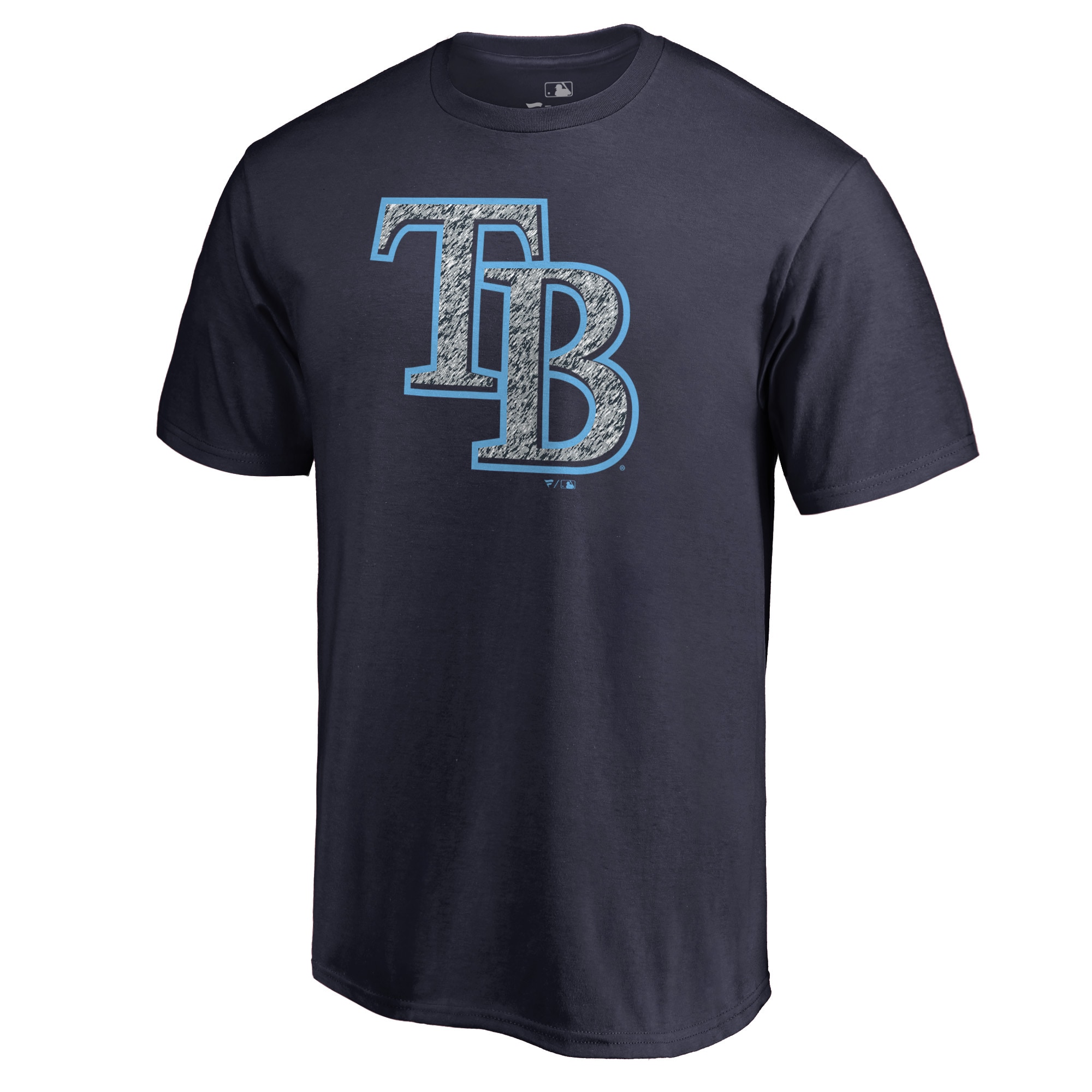 Men's Tampa Bay Rays  Branded Navy Static Logo T-Shirt