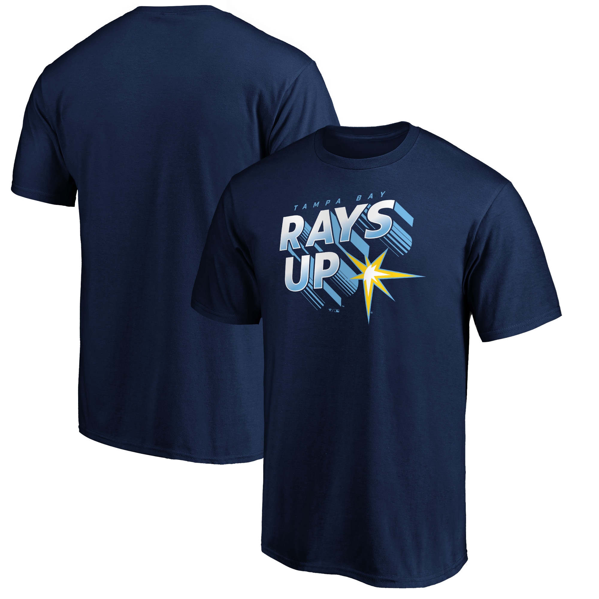 Men's Tampa Bay Rays  Branded Navy Team Adrenaline T-Shirt