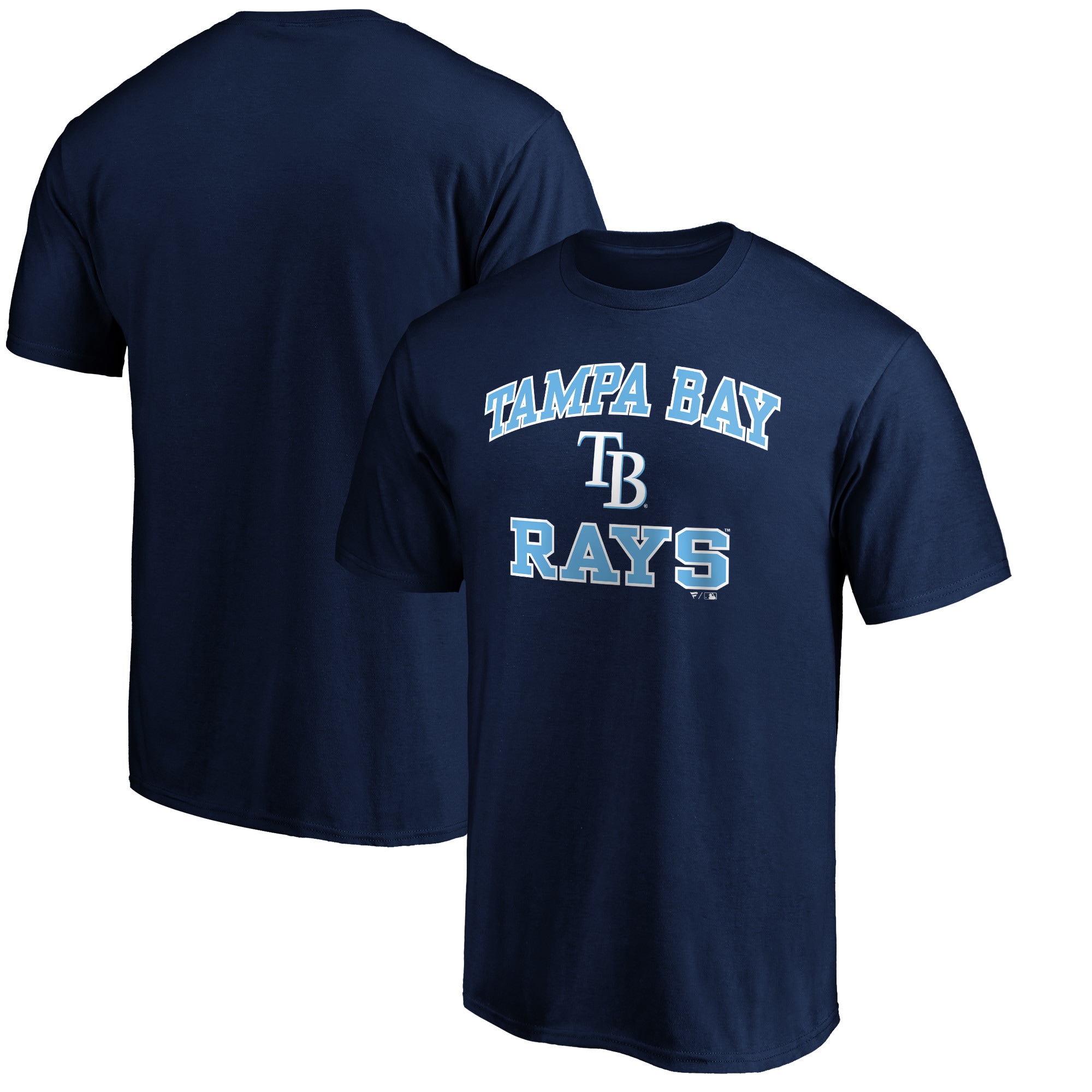 Men's Tampa Bay Rays  Branded Navy Team Heart & Soul T-Shirt