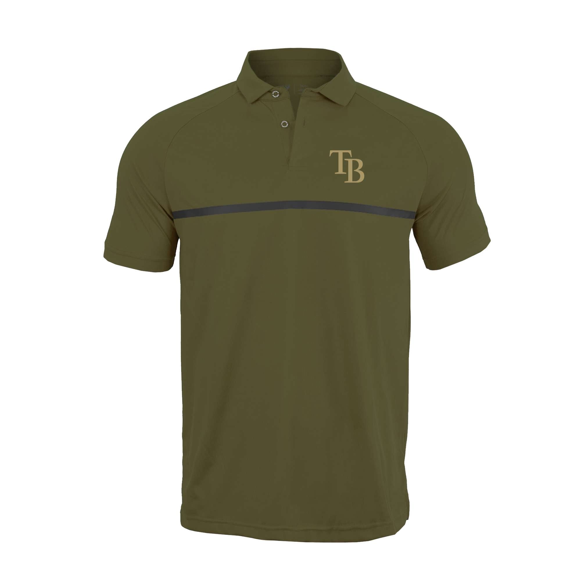 Men's Tampa Bay Rays  Levelwear Green Sector Core Polo
