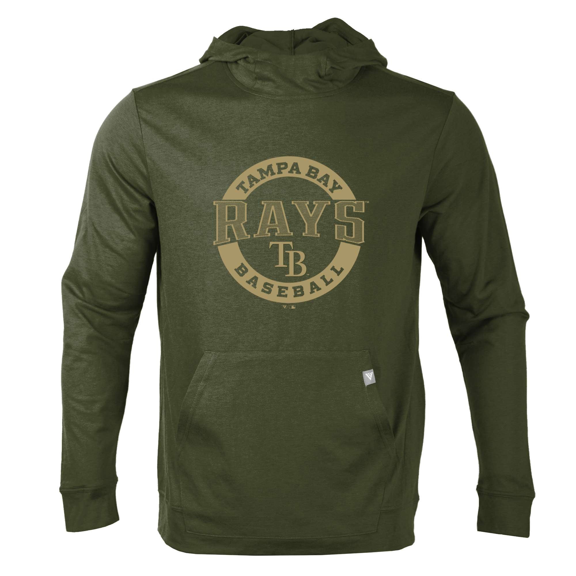 Men's Tampa Bay Rays  Levelwear Green Thrive Pullover Hoodie