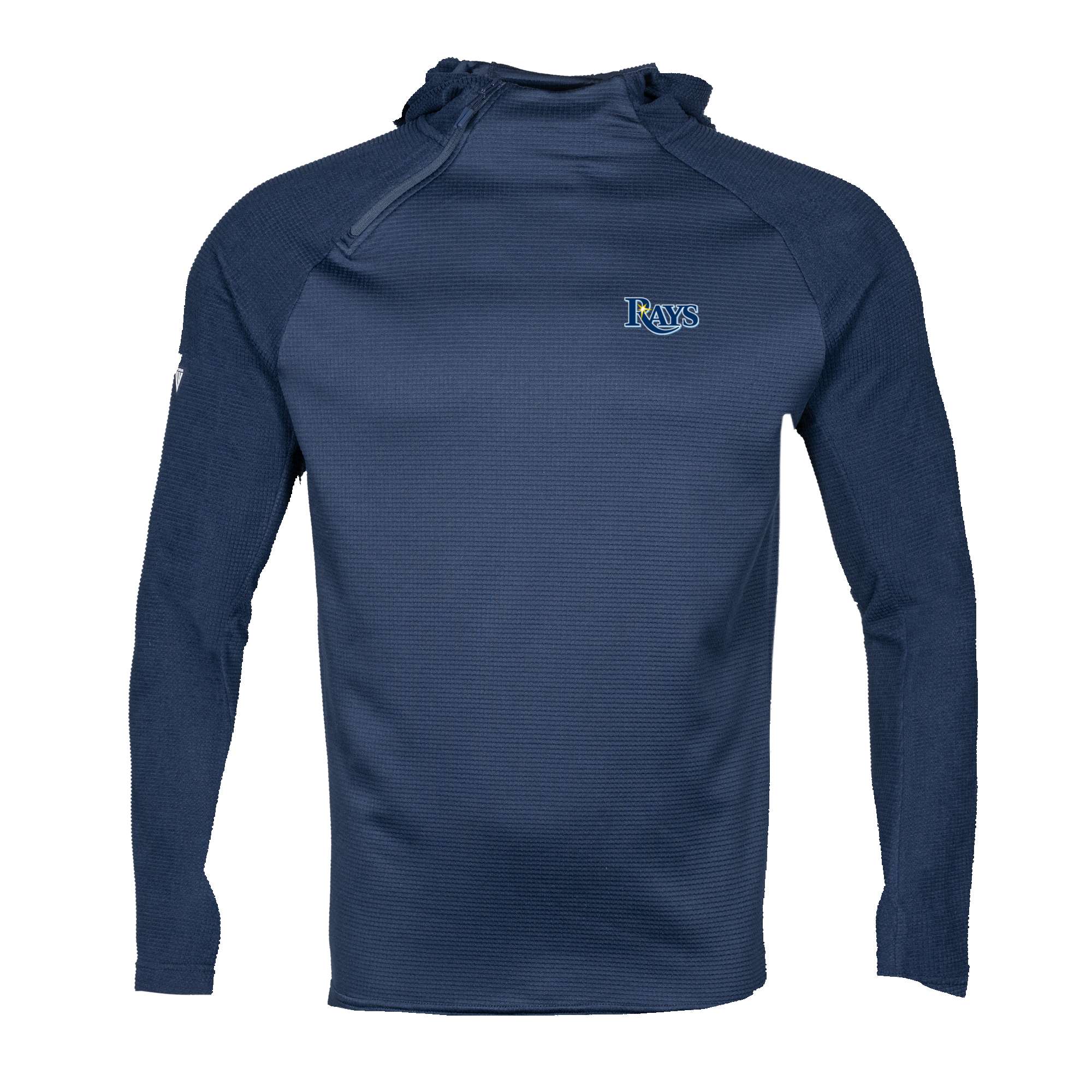 Men's Tampa Bay Rays  Levelwear Navy Ascent Insignia 2.0 Pullover Hoodie