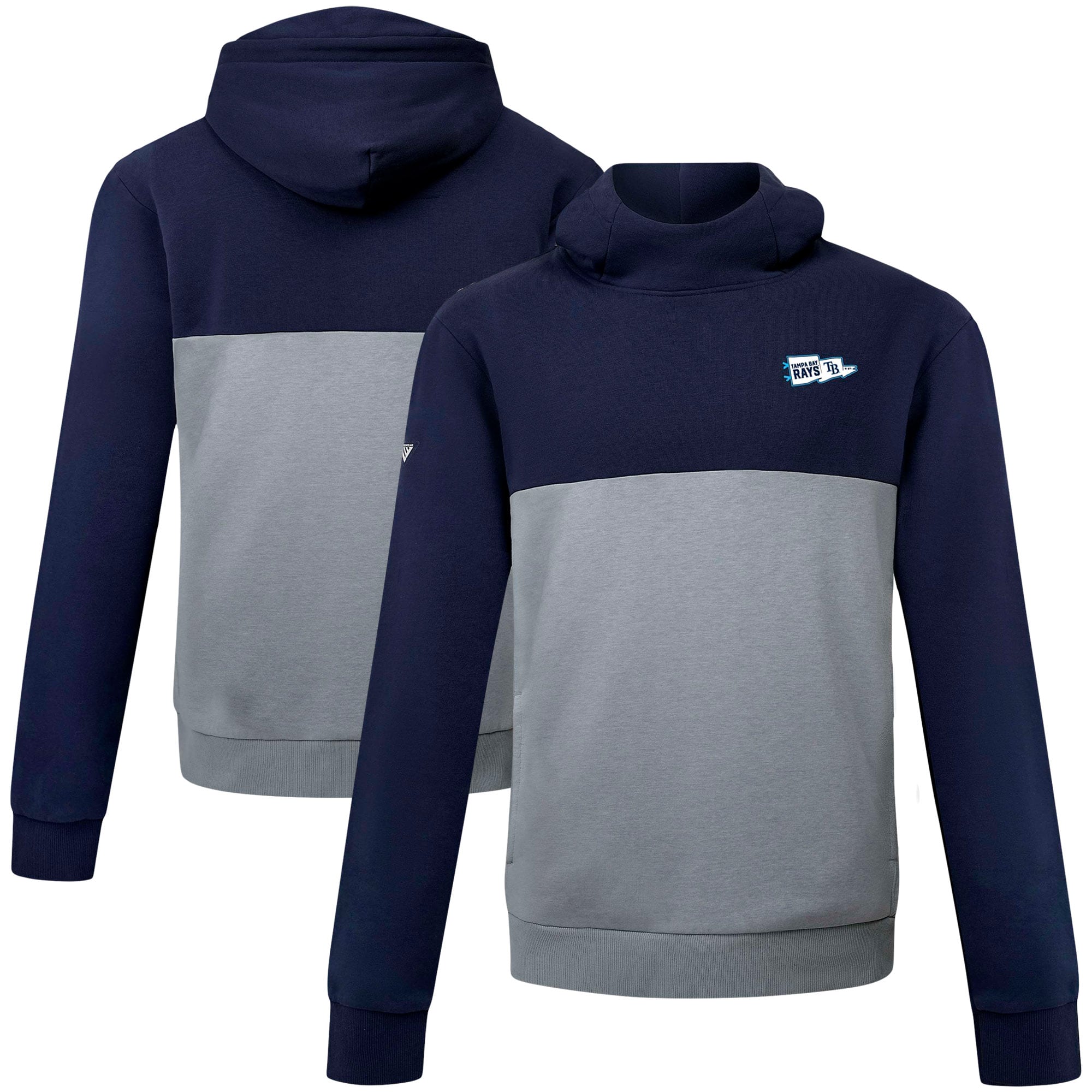 Men's Tampa Bay Rays  Levelwear Navy  Bracket Rafters Pullover Hoodie