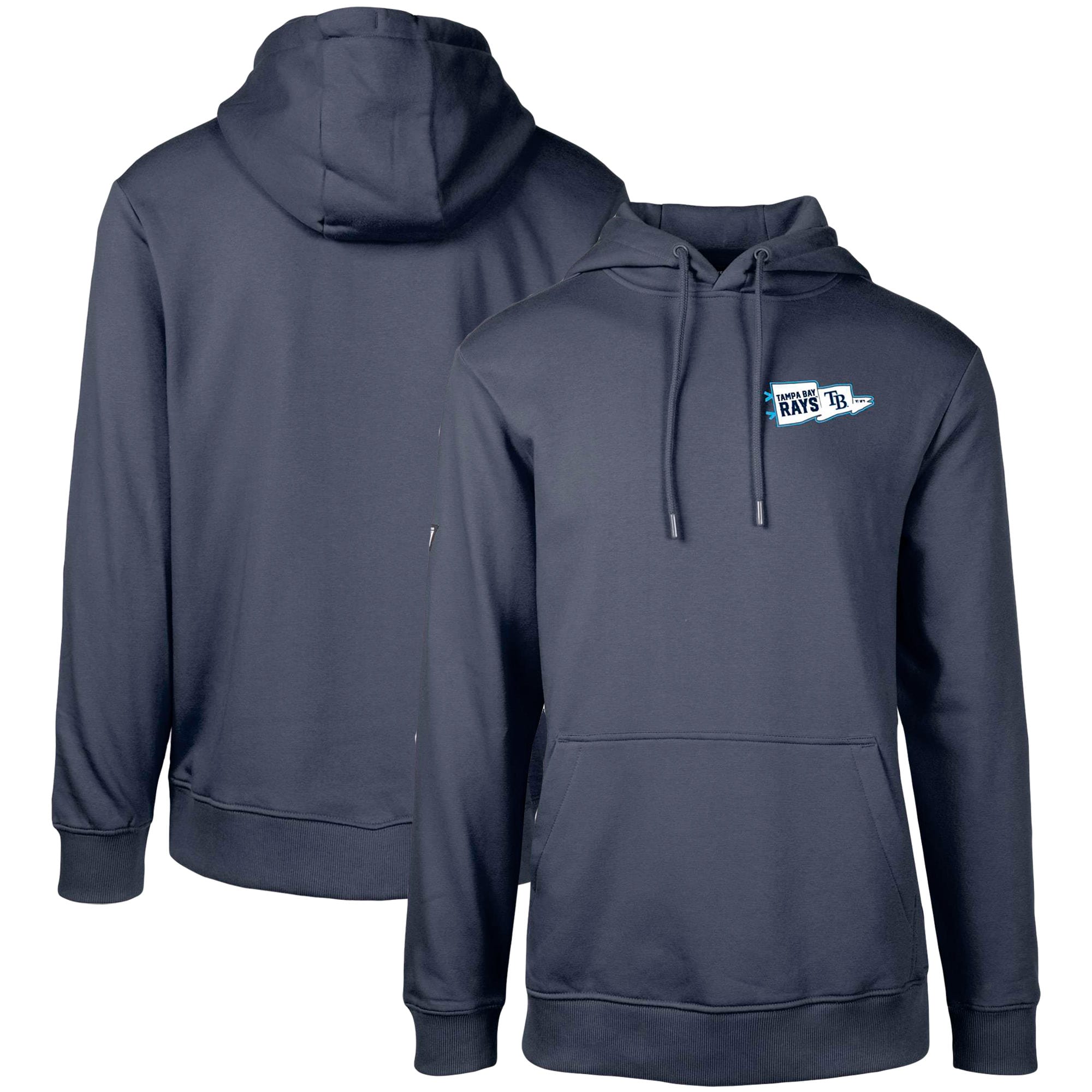 Men's Tampa Bay Rays  Levelwear Navy  Podium Rafters Pullover Hoodie