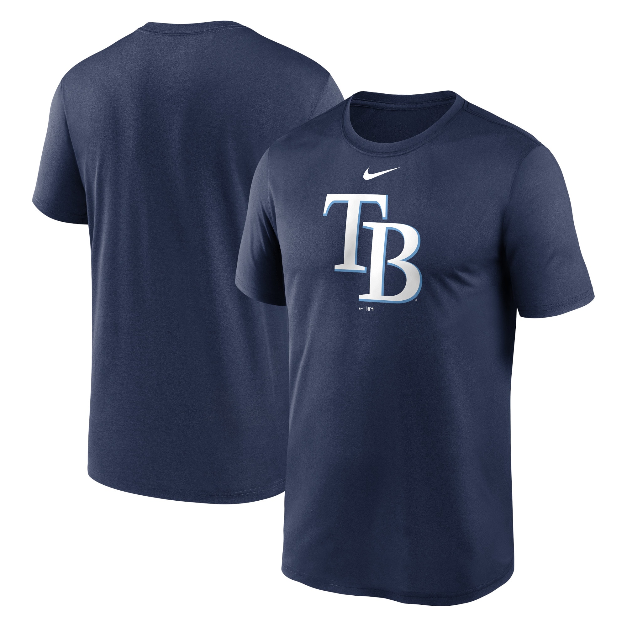Men's Tampa Bay Rays Nike Navy Big & Tall Logo Legend Performance T-Shirt