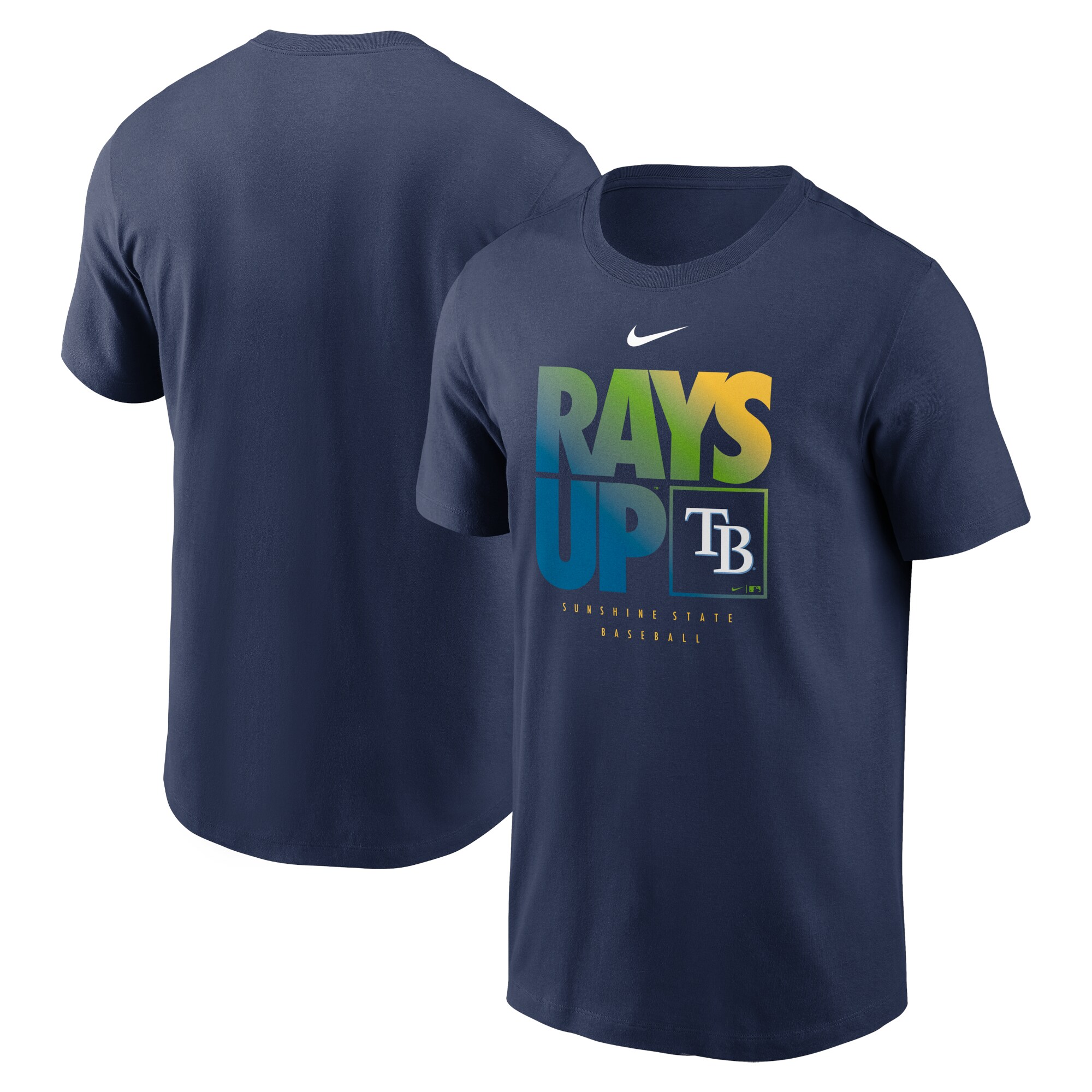 Men's Tampa Bay Rays Nike Navy Slogan Local Team T-Shirt