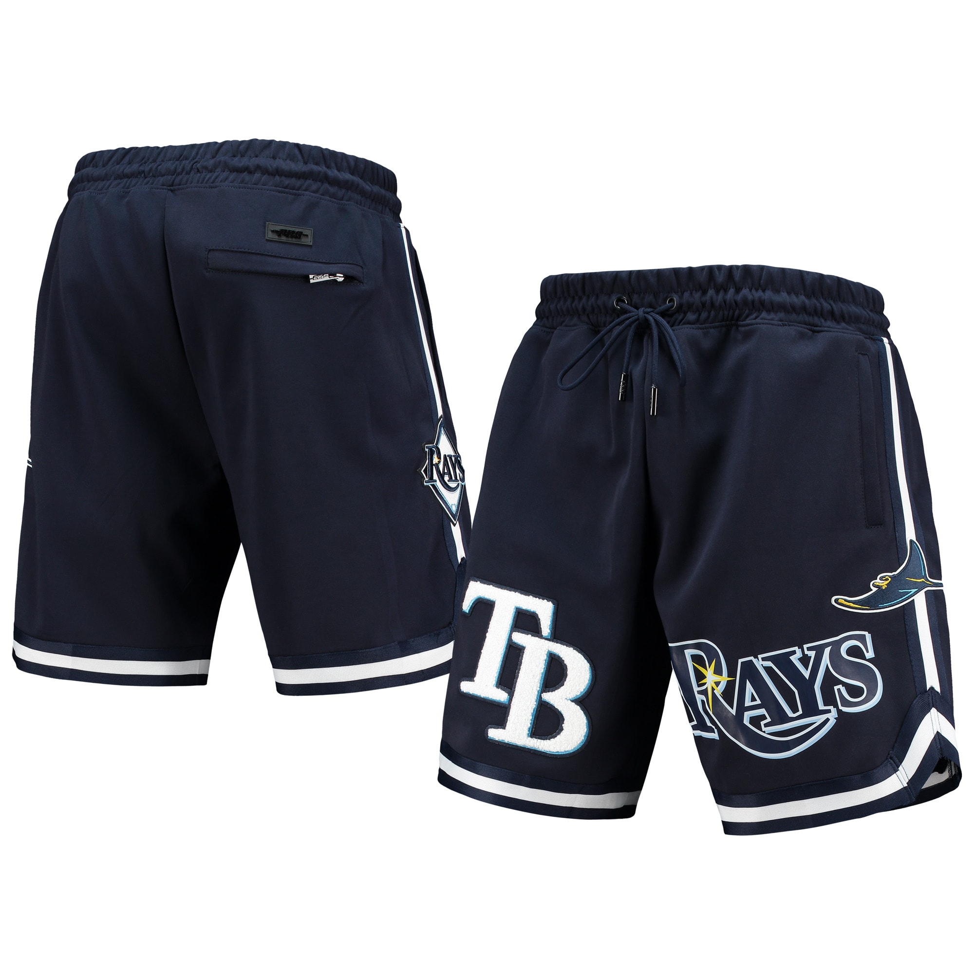 Men's Tampa Bay Rays Pro Standard Navy Team Shorts