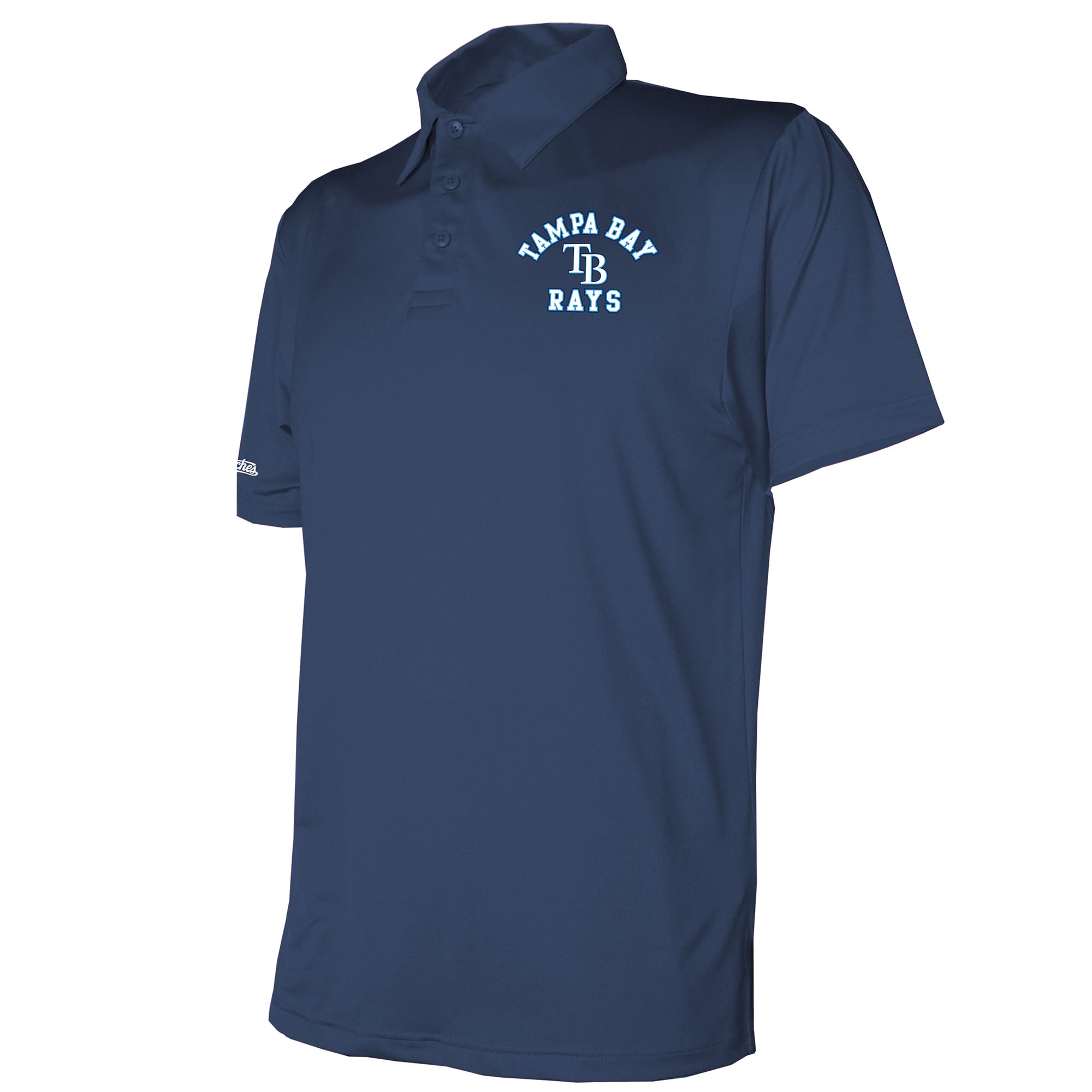 Men's Tampa Bay Rays Stitches Navy Polo