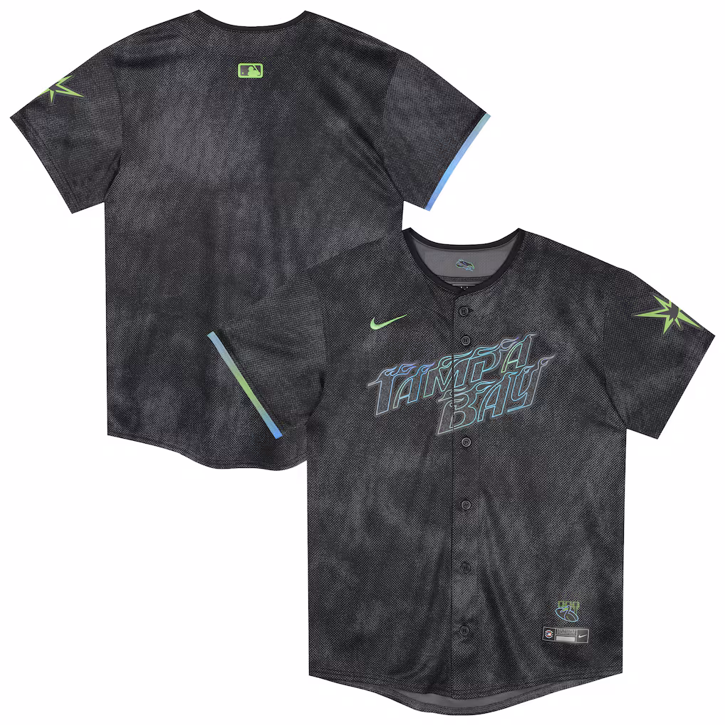 Preschool Tampa Bay Rays Nike Black City Connect Jersey