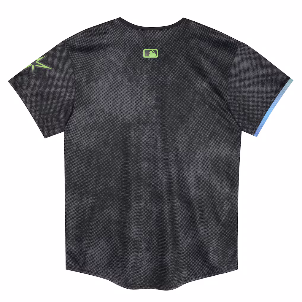 Preschool Tampa Bay Rays Nike Black City Connect Jersey - Image 3