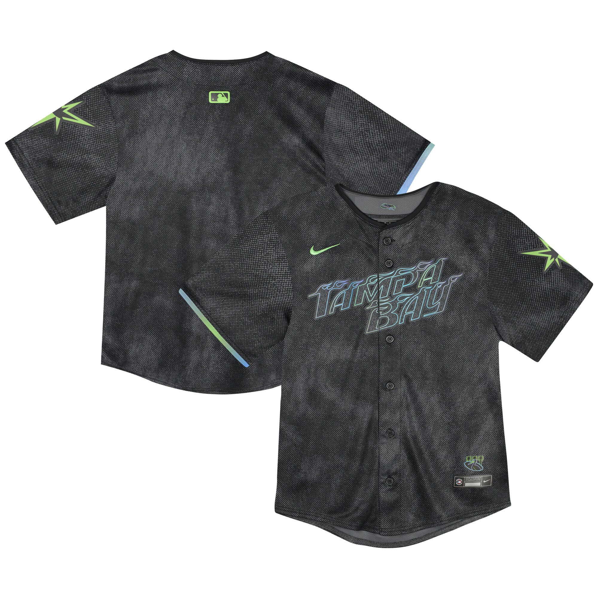Toddler Tampa Bay Rays Nike Black City Connect Team Limited Jersey