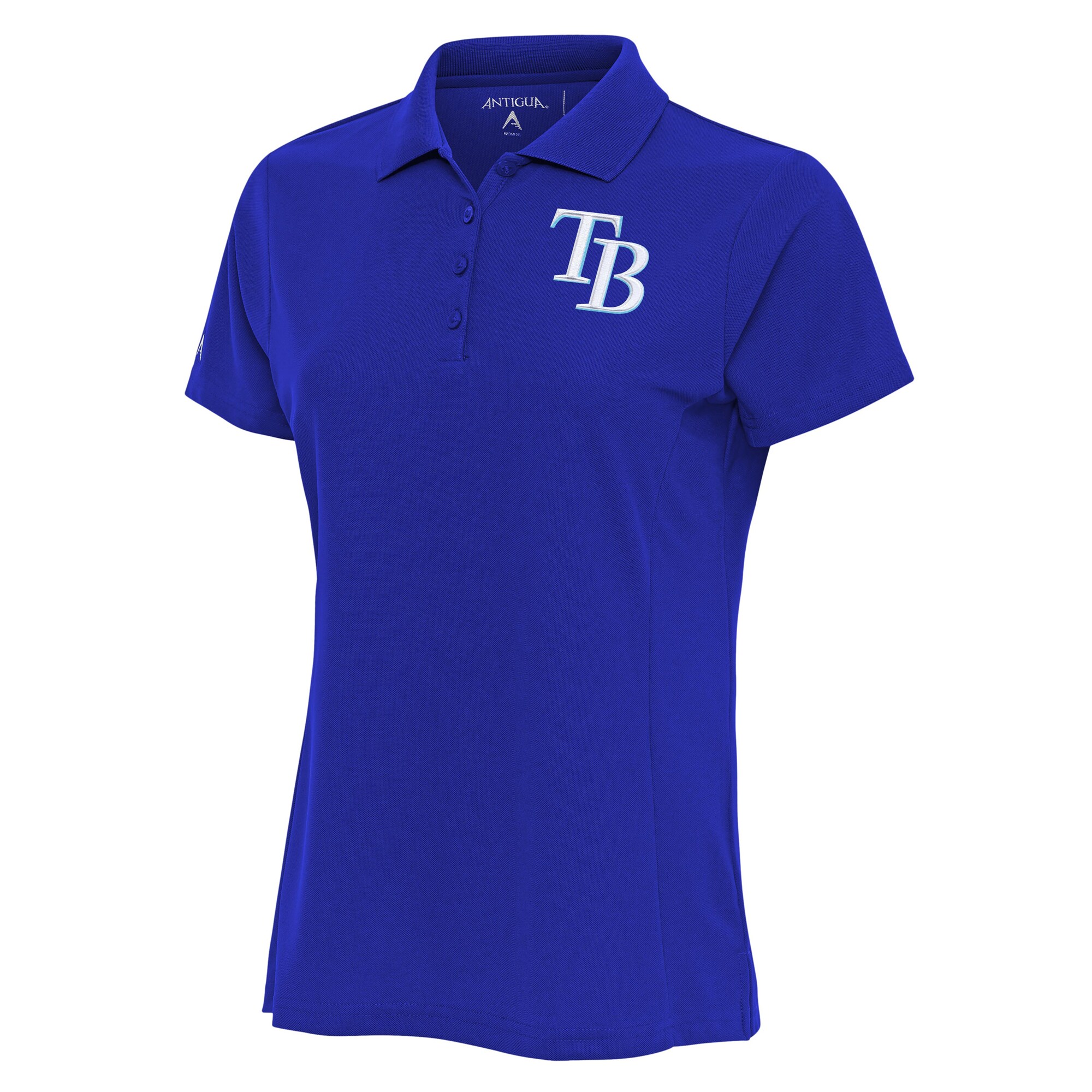 Women's Tampa Bay Rays Antigua Royal Logo Legacy Pique Polo