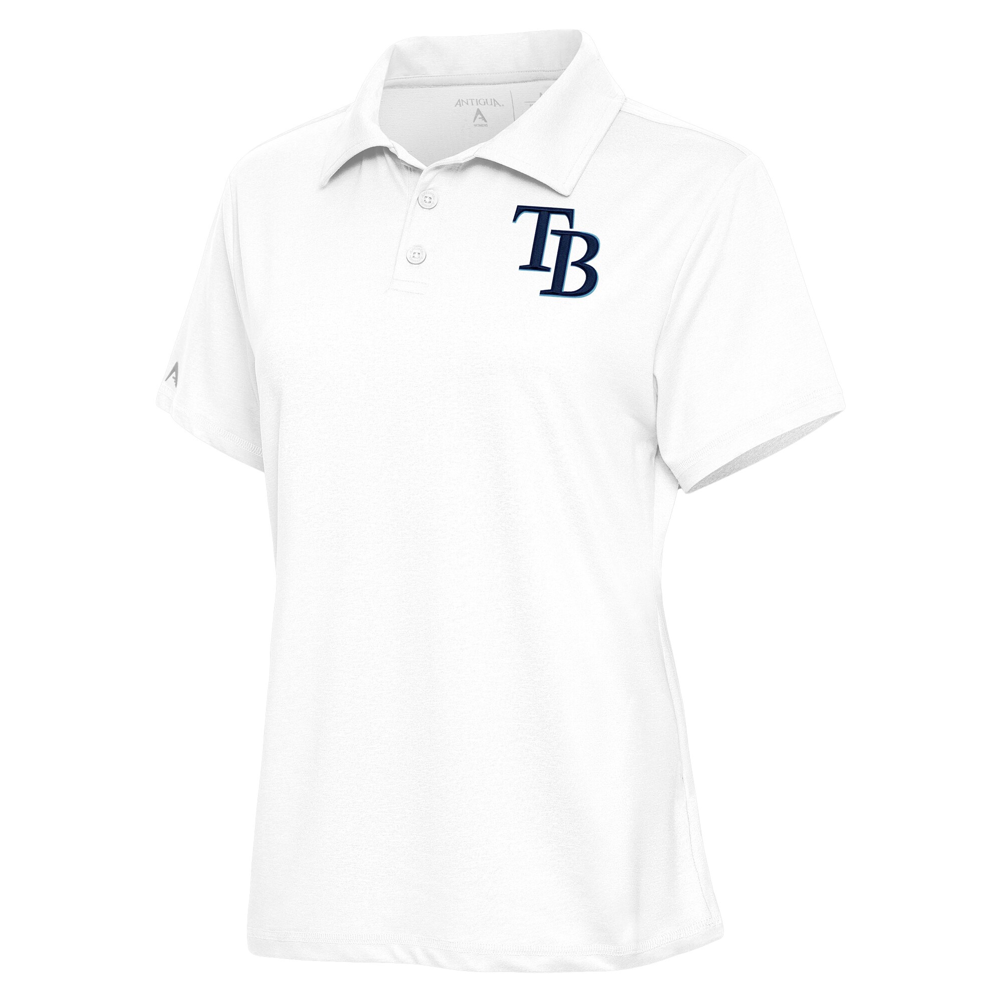 Women's Tampa Bay Rays  Antigua White Motivated Polo