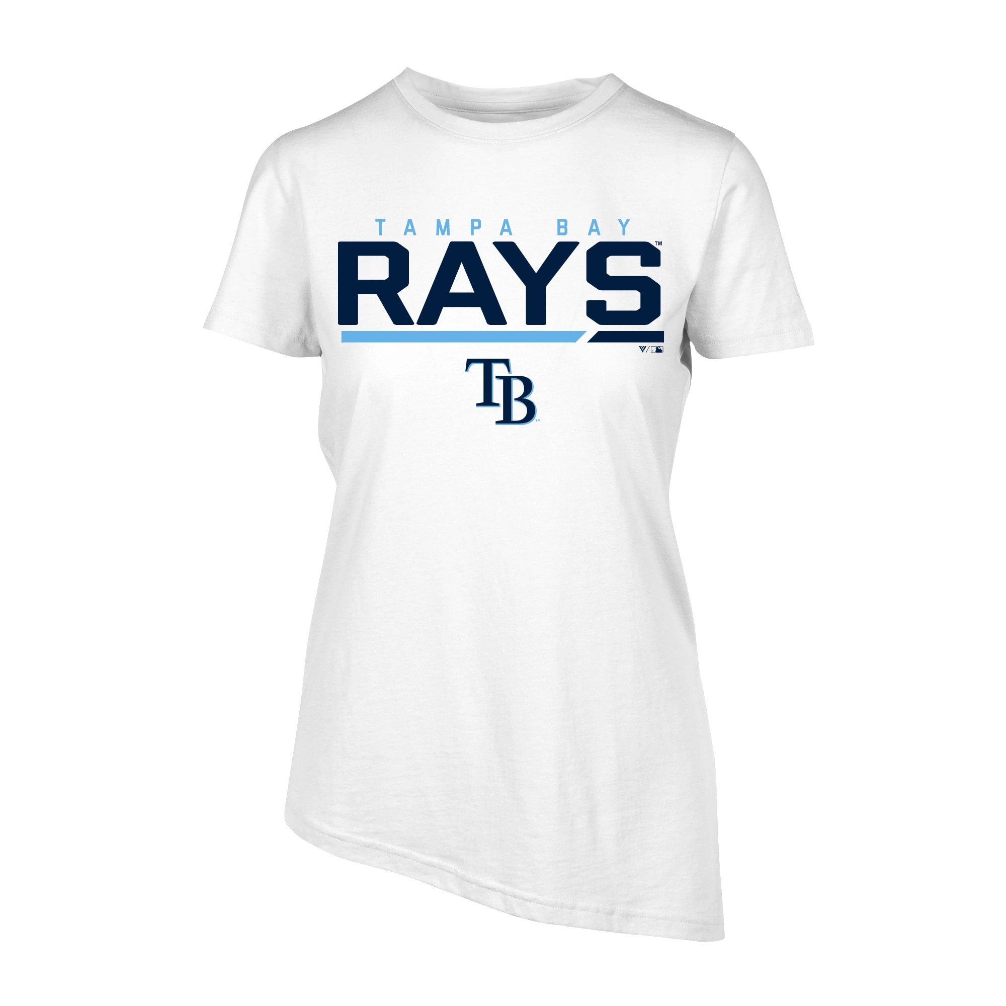 Women's Tampa Bay Rays Levelwear White Birch T-Shirt