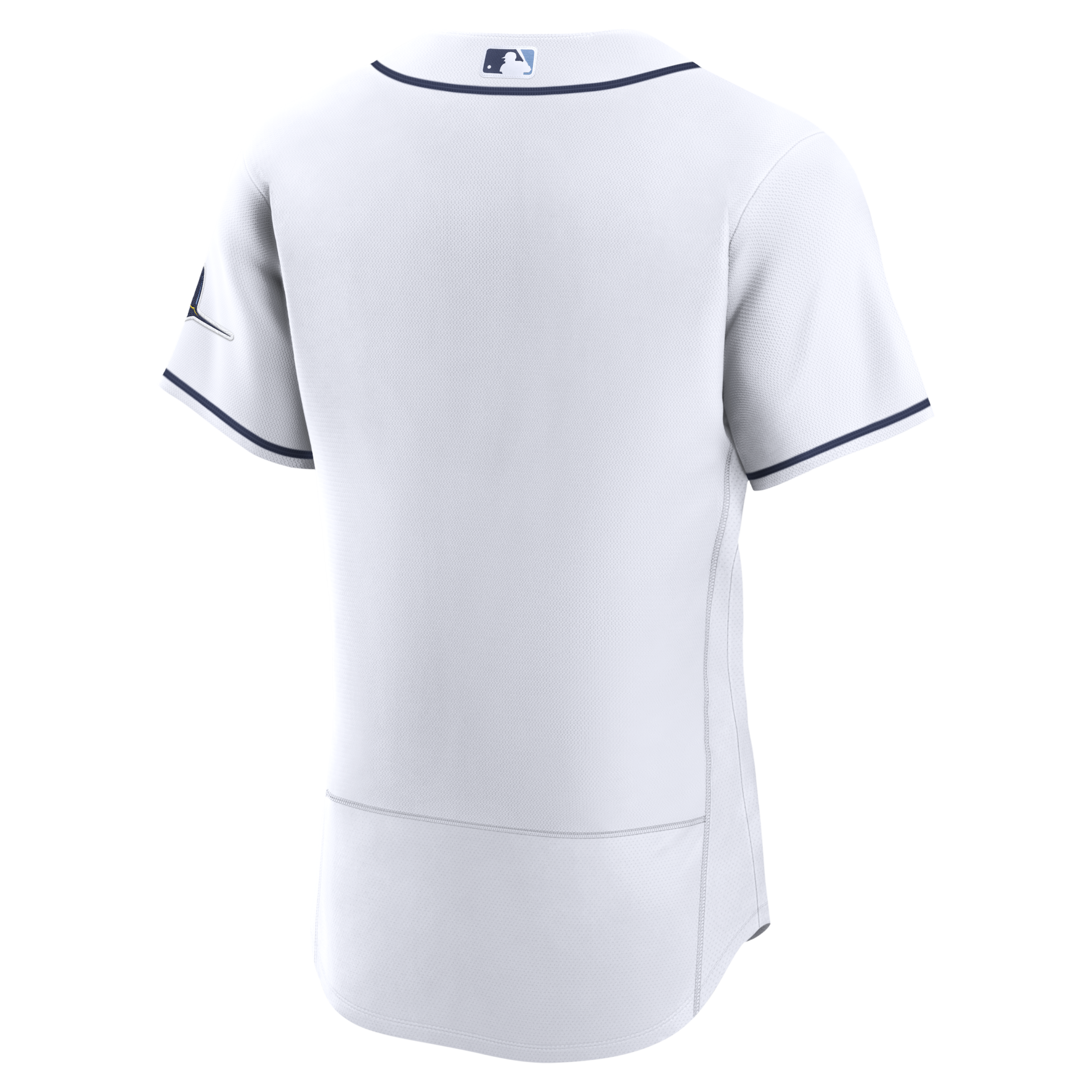 Men's Tampa Bay Rays Nike White Home Authentic Jersey - Image 4