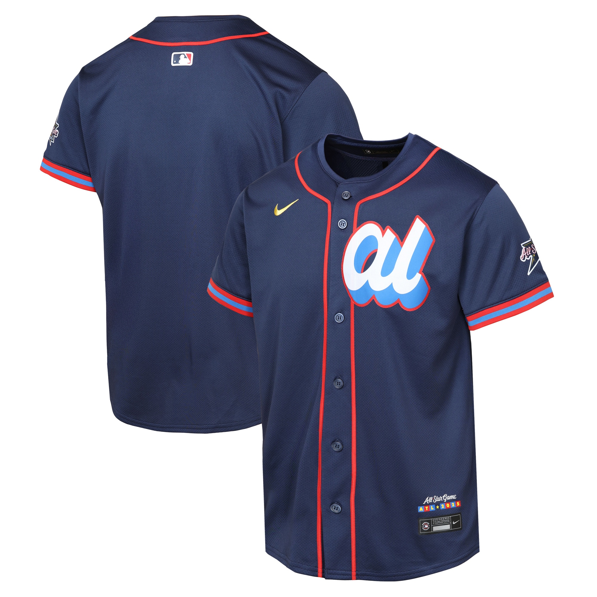 Youth American League Nike Navy 2025 All-Star Edition Limited Jersey